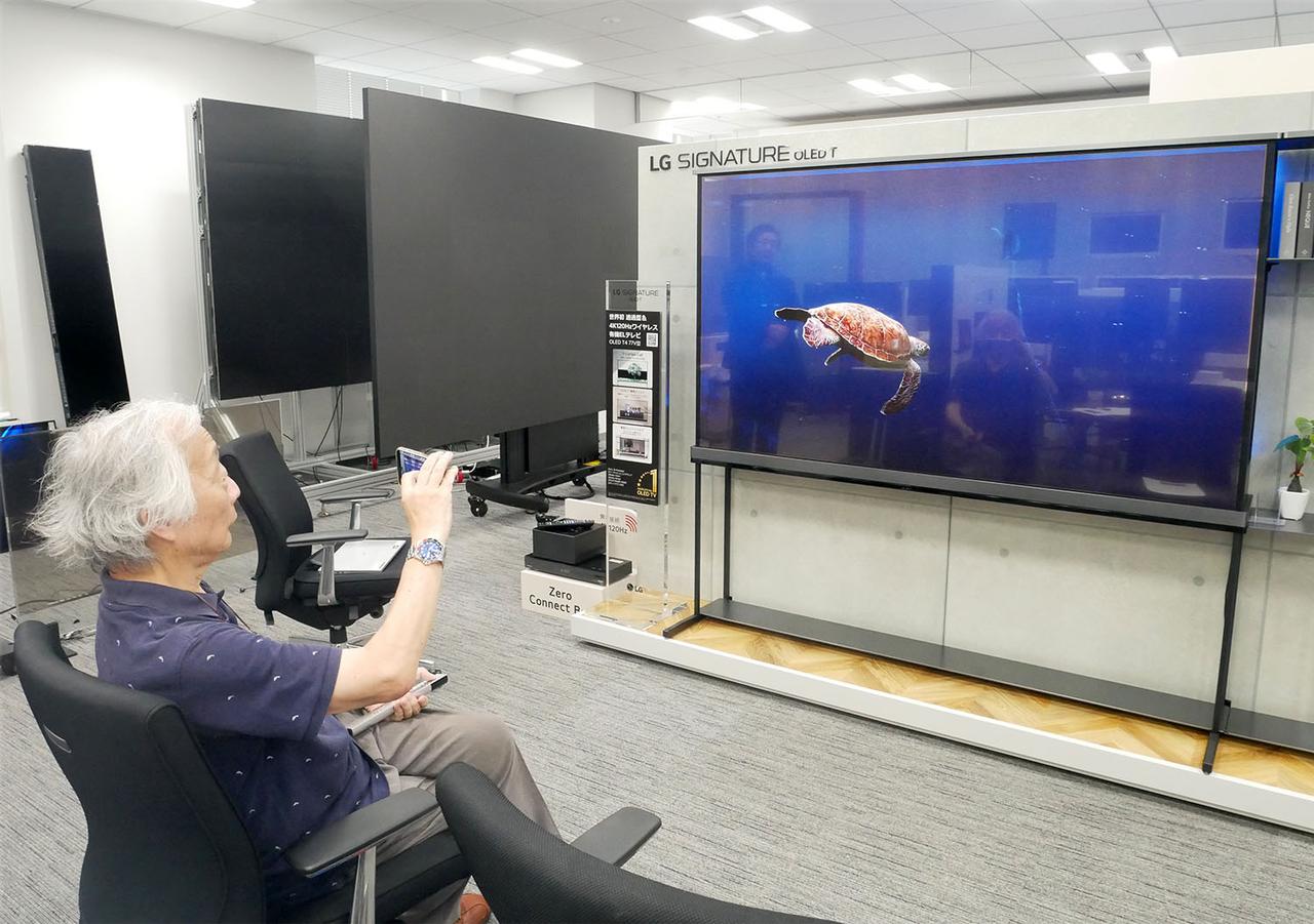 画像: LGの透過型有機ELテレビ「LG SIGNATURE OLED T」は、デザインテレビの“最終進化形”である！ 高品質と驚きを兼ね備え、ユーザーの想像力を刺激する：麻倉怜士のいいもの研究所 レポート129