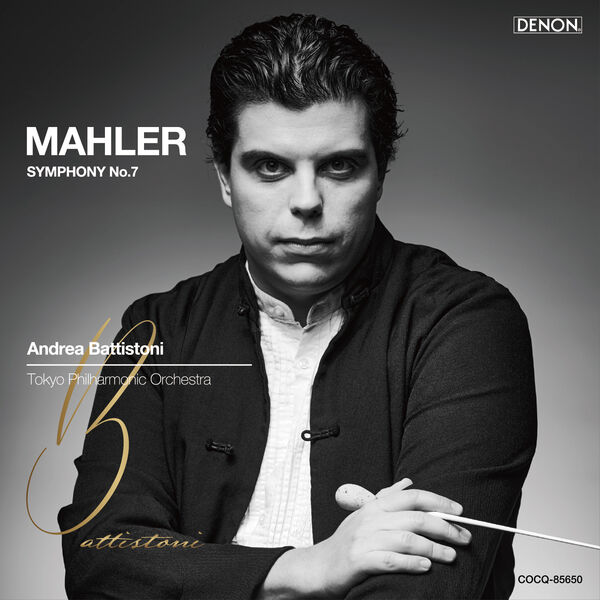 画像: マーラー: 交響曲 第7番「夜の歌」 (96kHz/24bit), アンドレア・バッティストーニ指揮/東京フィルハーモニー交響楽団 - Qobuz