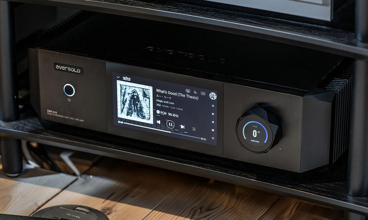 画像: 山本さんは現在、ネットワークプレーヤーとしてエバーソロの「DMP-A10」（￥825,000、税込）を愛用中だ。今回は上図の接続で、ストリーミングサービスのQobuzの音を中心に試聴した
