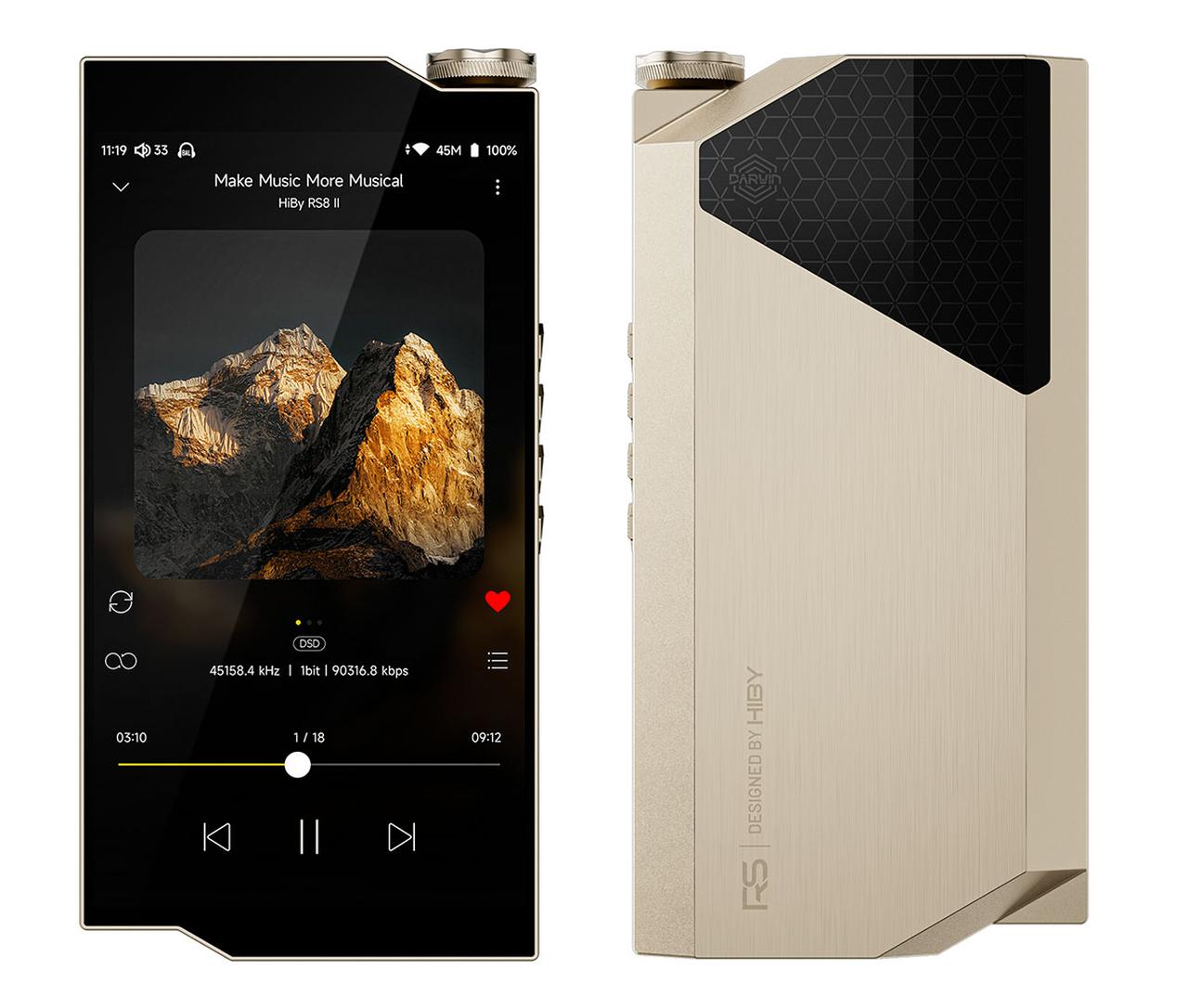 画像1: Hiby Musicの新フラッグシップDAP「RS8 II」が2026年2月上旬に発売。独自のDACアーキテクチャーもDARWIN IIIに進化した