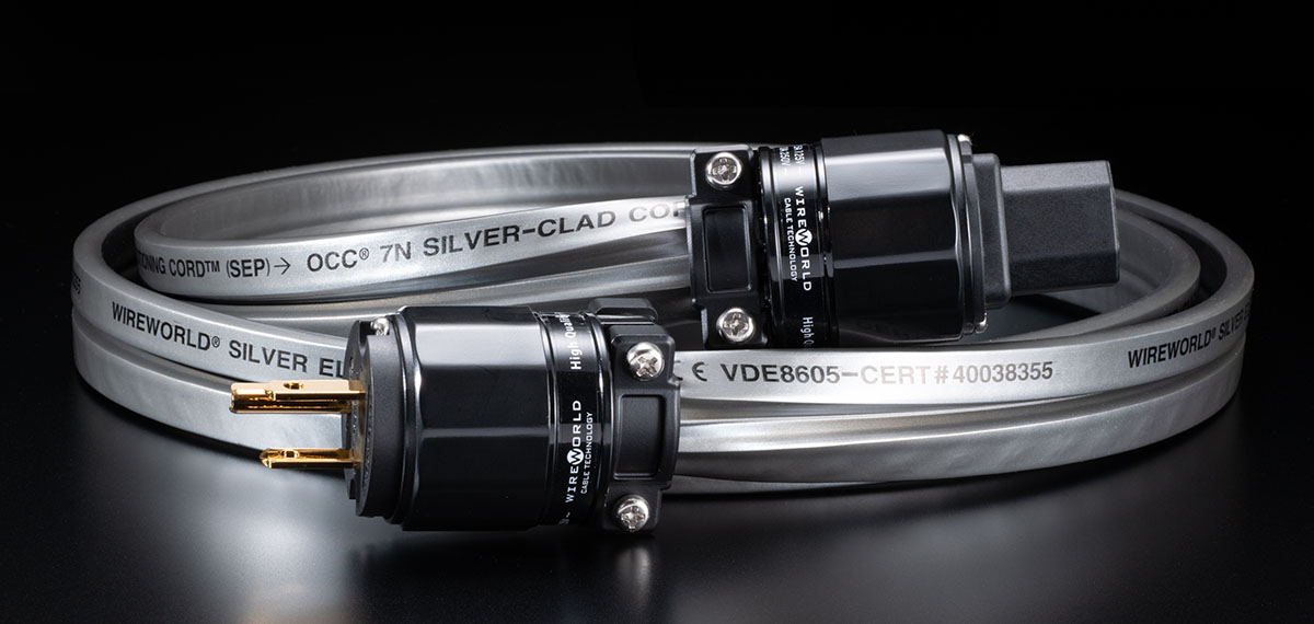 画像1: ナスペックが、ワイヤーワールドのハイエンド電源ケーブルを発売。いずれもFluxfieldデザインと、COMPOSILEX 5絶縁体を採用