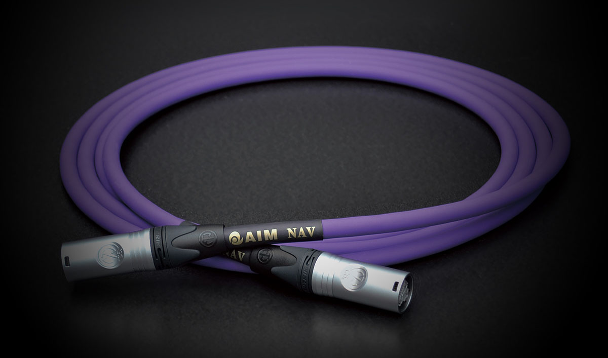 画像: 両端がイーサコンRJ45プラグの「NAV-W」