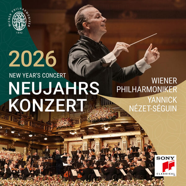 画像: Neujahrskonzert 2026 / New Year's Concert 2026 / Concert du Nouvel An 2026, ウィーン・フィルハーモニー管弦楽団 - Qobuz
