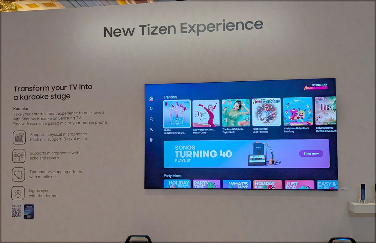 画像: テレビのプラットフォーム「Tizen OS」
