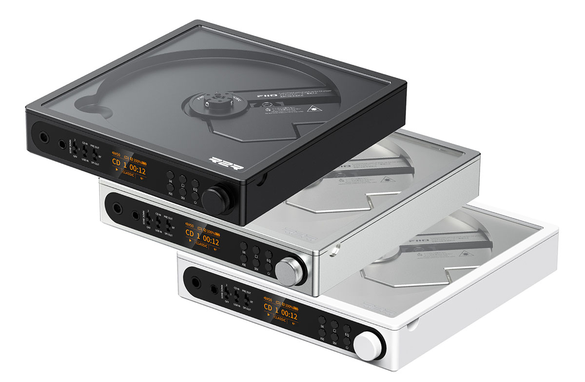 画像1: 大きく進化した、FIIOのポータブルCDプレーヤー「DM15 R2R」が2月6日にデビュー。独自開発のR2R DAC回路を搭載し、CD、USB DAC、Bluetooth送信を全部叶える多機能モデル