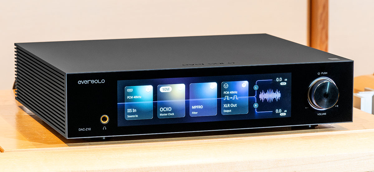 画像2: IIS伝送にも対応したエバーソロの注目ペア、「T8」＋「DAC-Z10」の実力をじっくり検証した。“エバーソロ製品を紹介する度にその多機能ぶりには驚かされる”