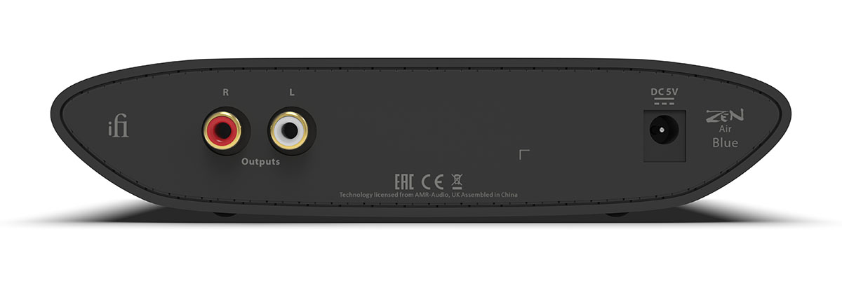 画像2: iFi audioのBluetoothレシーバー「ZEN Air Blue」にBlackバージョンが登場。音楽ストリーミングサービスの高音質フォーマットを、Bluetoothでありながら超高解像度で楽しめる