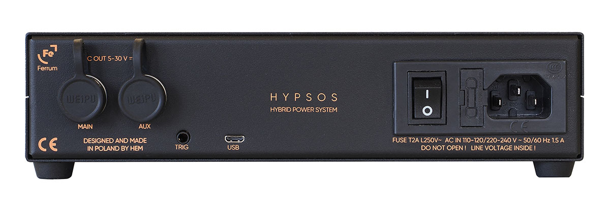 画像2: 2台のオーディオ、ネットワーク機器で使える高品質DCケーブルパワーサプライ、Ferrum Audio「HYPSOS Dual Output」の販売がスタート