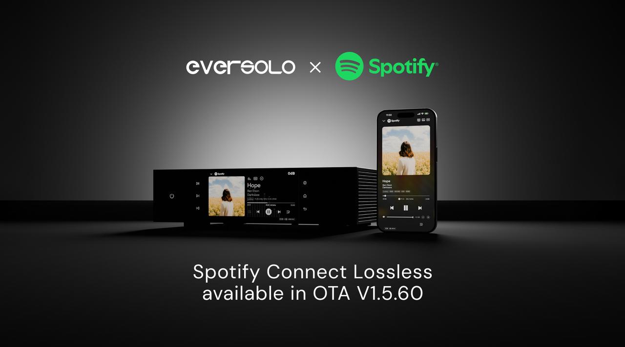 画像: Eversolo Officially Supports Spotify Connect Lossless Streaming, Delivering 24-bit/44.1kHz High-Fidelity Experience - Eversolo Team Blog