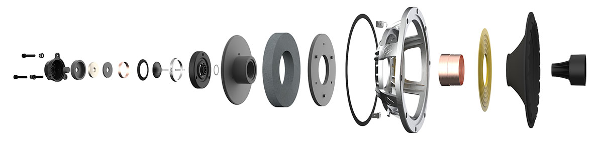 画像: 「IsoFlare」ポイントソースドライバーの構造