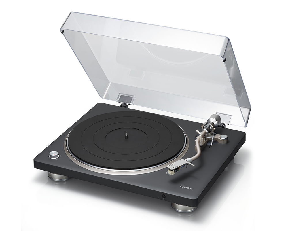画像1: デノン、Bluetooth送信に対応し、フォノイコライザー搭載の新作ターンテーブル「DP-500BT」を3月27日に発売