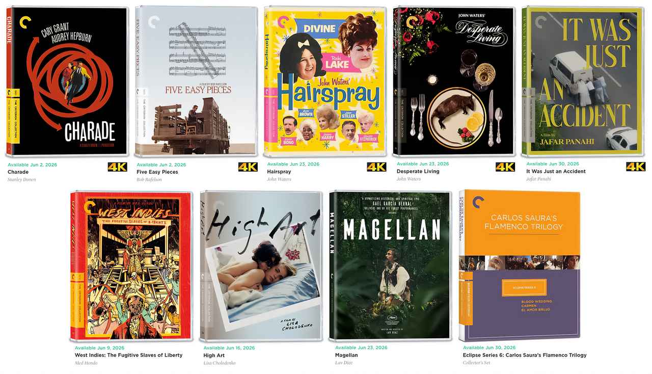 画像: JUNE 2026 NEW RELEASES - THE CRITERION COLLECTION
