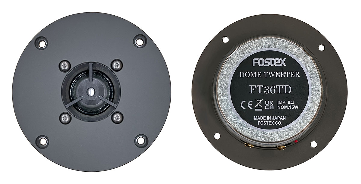 画像: フォステクスが、リッジドーム形状チタン振動板を採用したドーム型ツイーターユニット「FT36TD」を発売。クリアーで高解像度を誇る高域再生を実現