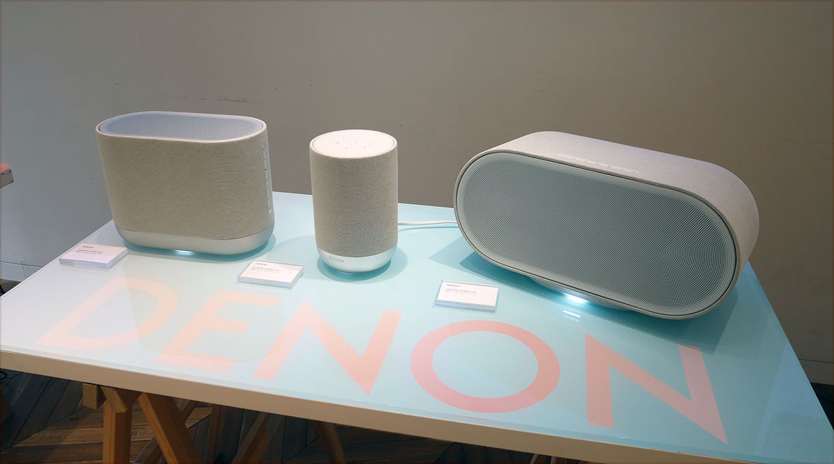 画像: 左からHome 400、Home 200、Home 600。本体カラーはホワイトとブラックを準備する