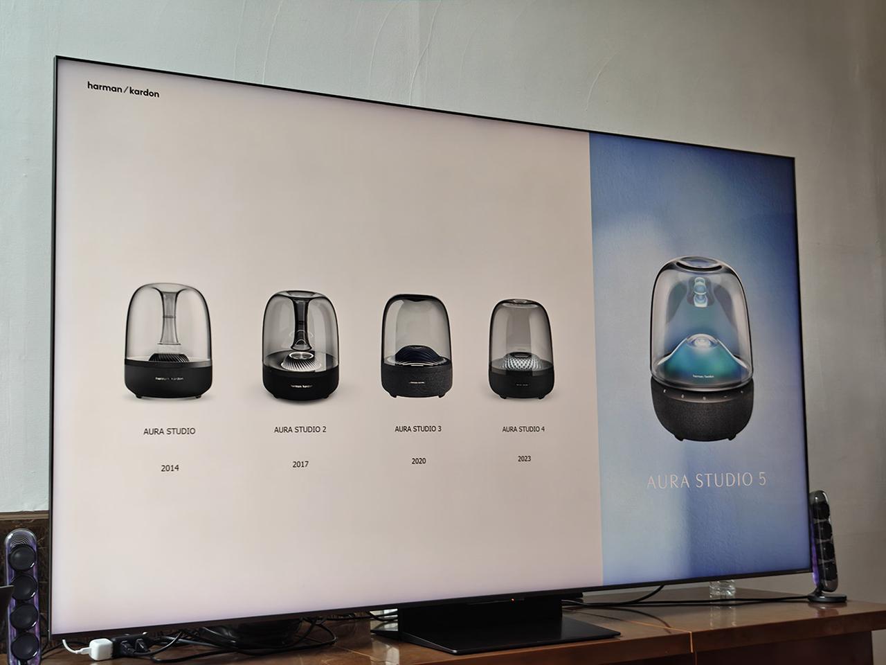 画像2: Harman Kardon、＂Aura Studio＂の最新モデルは、Wi-Fi機能の搭載で高品位なサウンドが楽しめる！