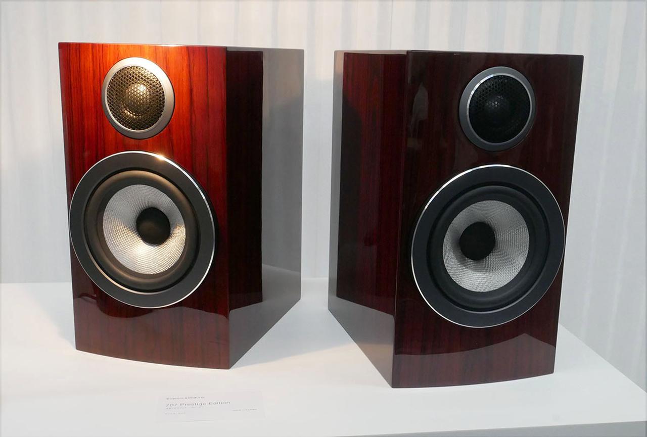 画像: Bowers & Wilkins史上もっともコンパクトなスペシャル・エディション・スピーカー「707 Prestige Edition」。日本のオーディオファイルのために誕生した注目モデルは日本国内1,000ペア限定 - Stereo Sound ONLINE