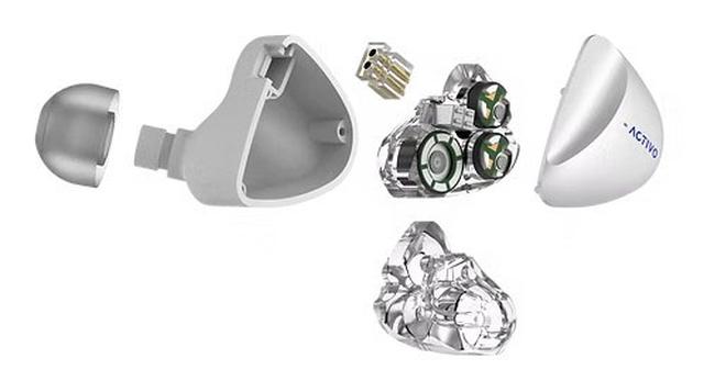 画像2: Astell&Kern のカジュアルブランドACTIVOから、オリジナルIEM第2弾「SCOOP」が誕生。ハイブリッド5ドライバー搭載で、独自の内部音響ポート構造も搭載