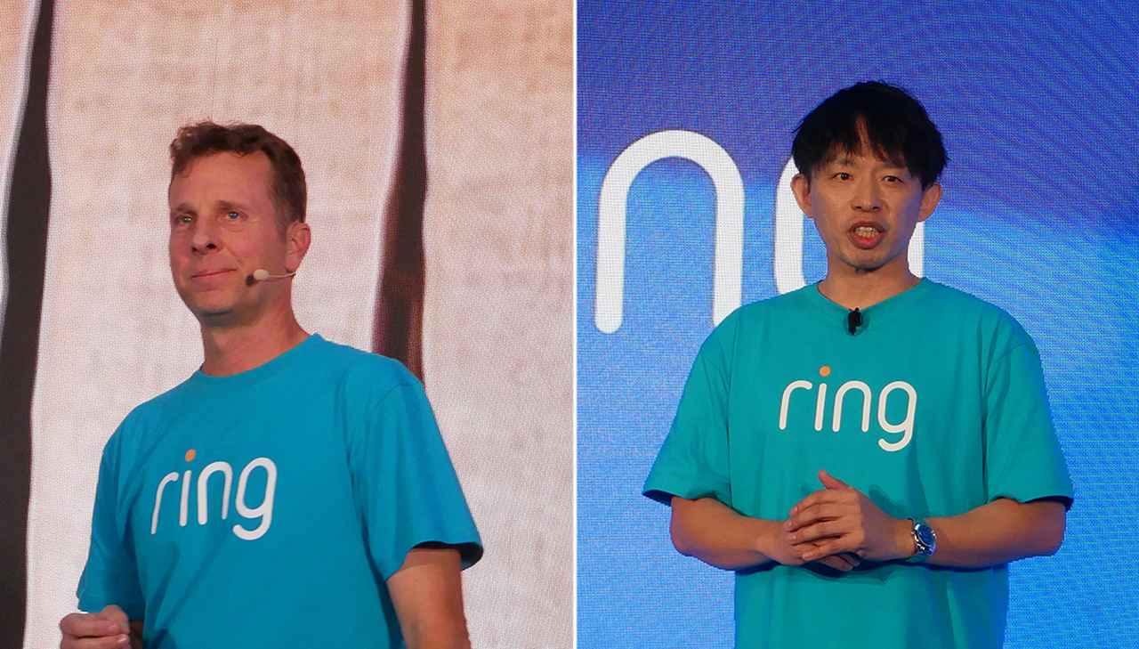 画像: Ringの創業者兼チーフインベンター ジェイミー・シミノフ氏（左）と、Ring Japan GTM Leader Business Developmentの瀬口雄介氏（右）