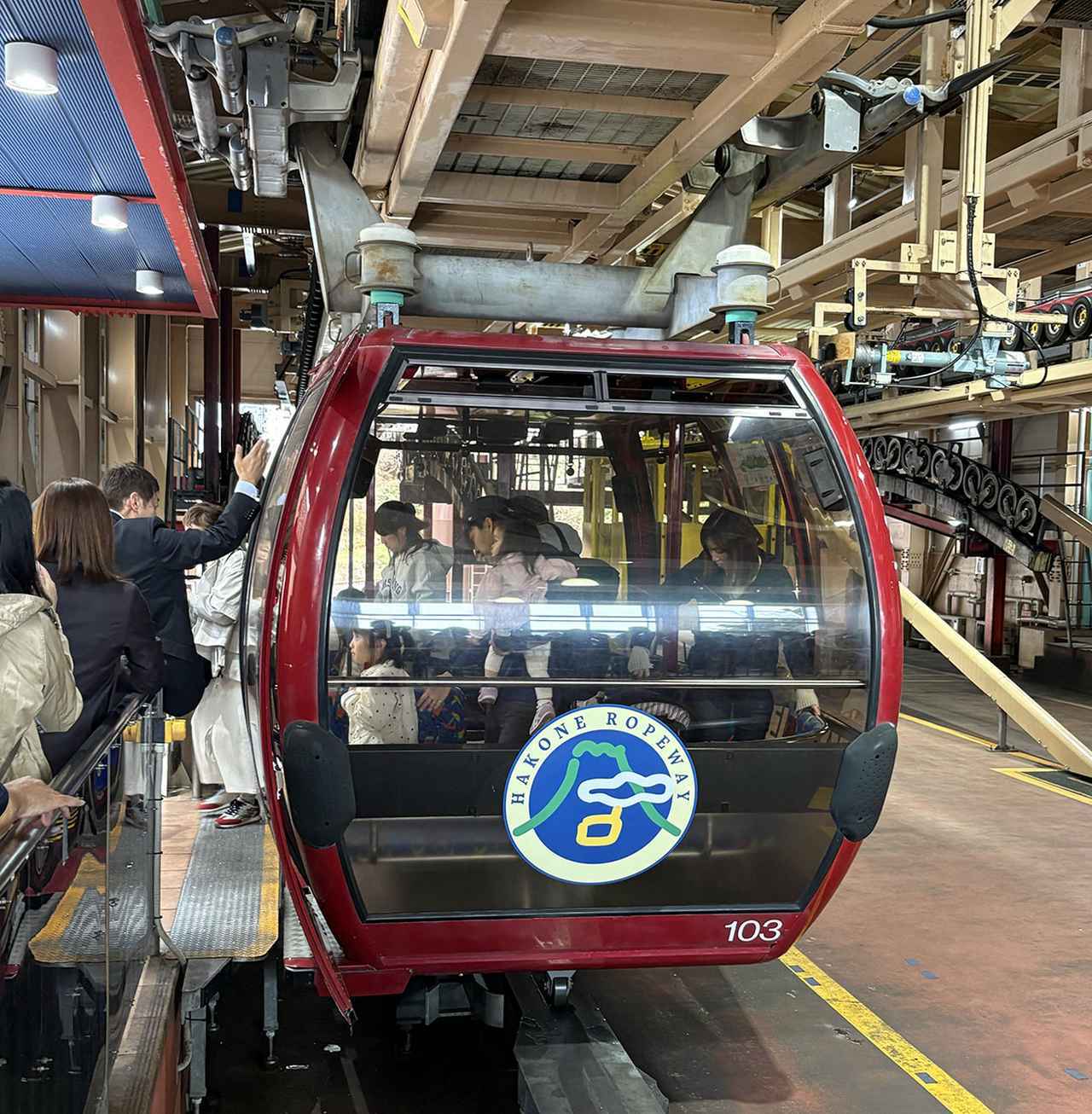 画像: 音箱(OTOBACO)仕様のゴンドラは2台が運行予定。写真はそのひとつの103号