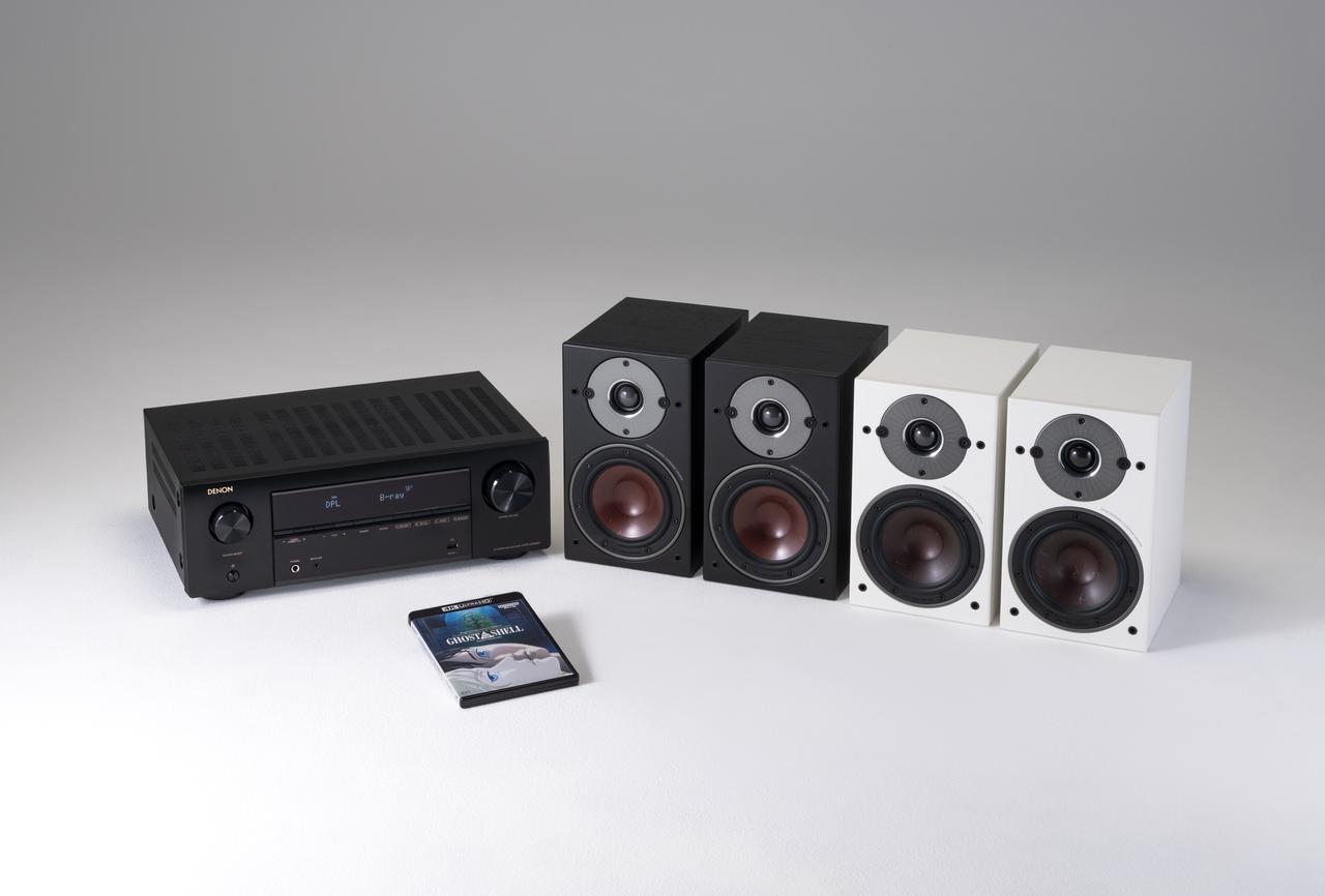 画像: 狭小スペースでもこれなら実現可能。最小構成ながら4.0ch再生は効果絶大！『DENON × DALI』【UHDブルーレイで楽しむ にほんアニメ】 - Stereo Sound ONLINE