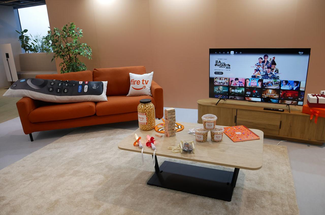 画像: Fire TV Stick HDを使った、快適なリビングルームのイメージ