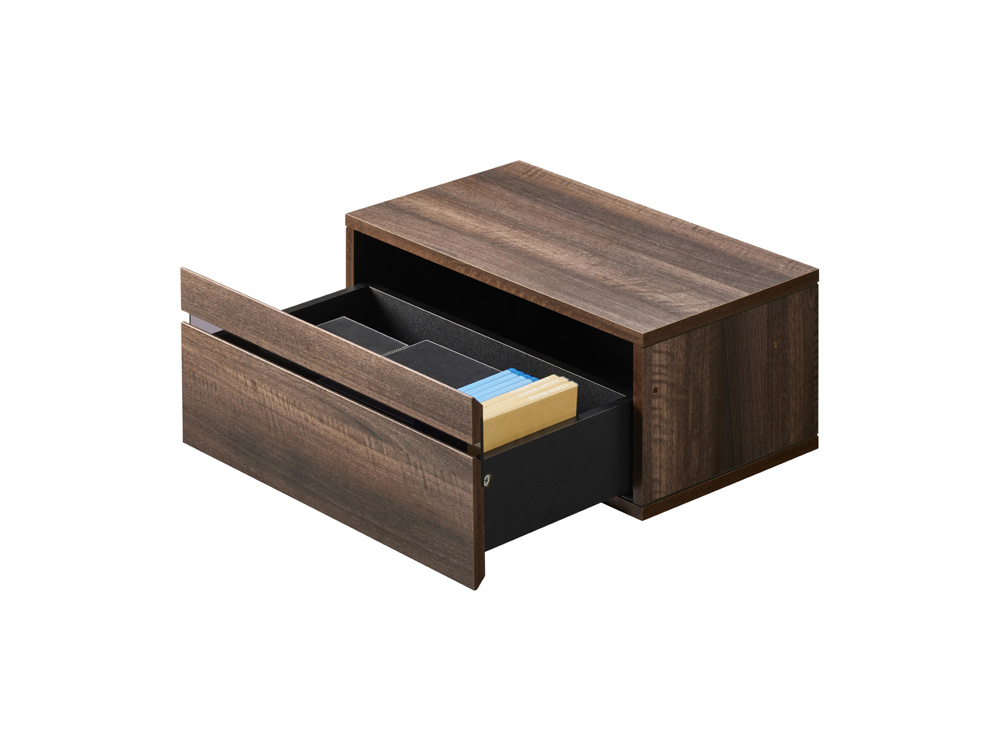 画像1: 朝日木材加工、壁掛けテレビにジャストフィットするフローティングボード「SP-FLT Style」を5月に発売。組み合わせてデザイン・収納容量も自在に