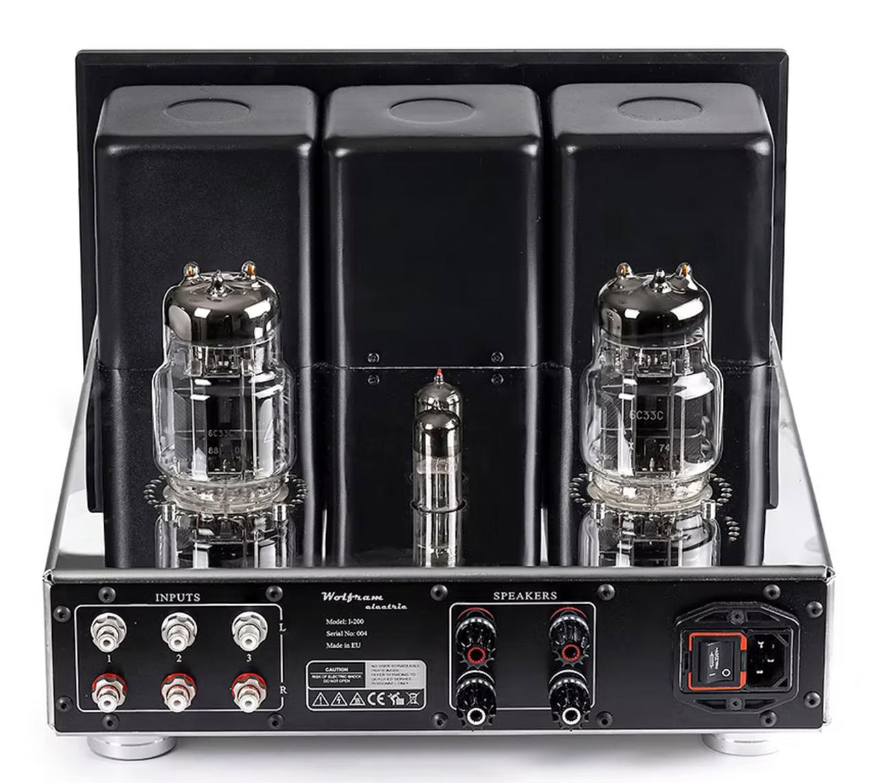 画像2: Thrax Audioが新たに立ち上げた新ブランド「WOLFRAM Electric」のプリメインアンプ「I-200」が登場。「純粋な信号増幅」という理念を、現代の技術と厳選された素材によって具現化