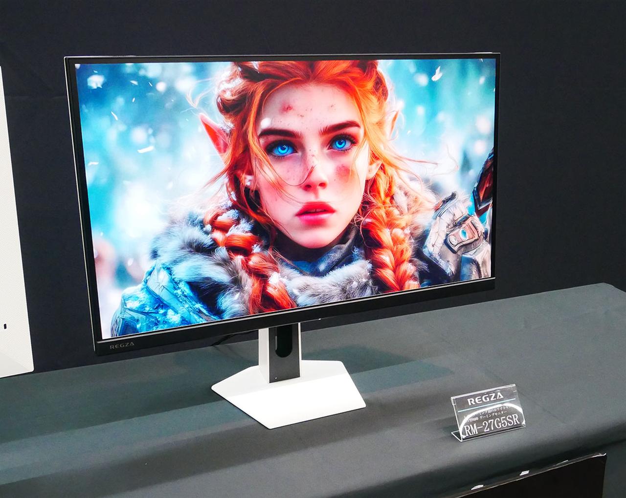 画像1: レグザゲーミングモニターにホワイトカラーの「RM-27G5SR」が追加された。リフレッシュレート最大200Hz、高応答速度で、動きの早いゲームも快適にプレイできる