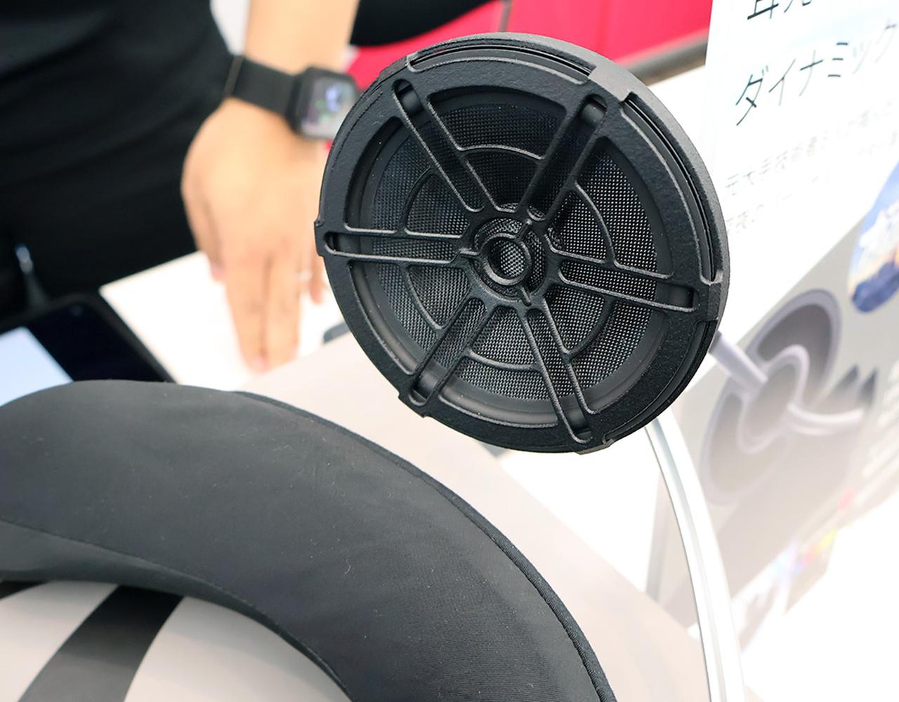 画像: 100mm径のドライバーを搭載