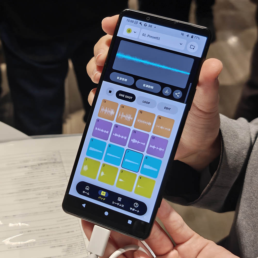 画像3: カシオ計算機、手軽に楽曲制作が楽しめるサンプラー「SXC-1」を発売！208種類の音源を内蔵、パッドを叩くだけで演奏もできる
