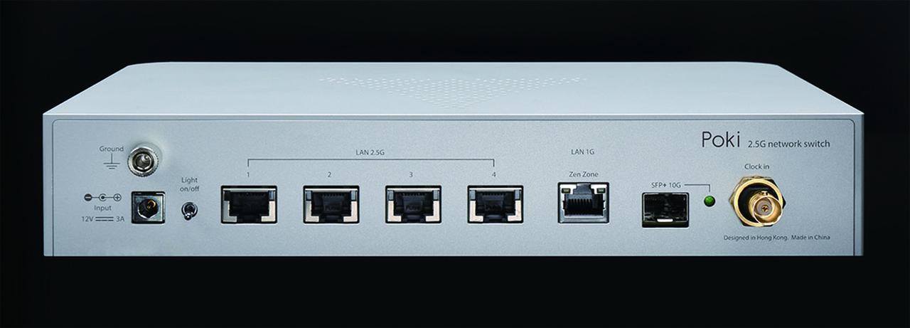 画像3: 香港の新ブランド、ユニオのネットワークスイッチ「Poki」を、ブライトーンが発売。SFP光ケーブル「OF1」「OF10」も同時発表し、ストリーミング・デジタル再生の品質向上を目指す