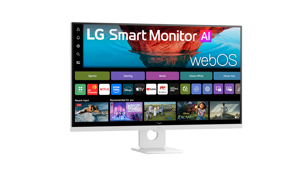 画像: LG、webOS搭載で映像配信も楽しめる「LG Smart Monitor」の新製品、4K仕様の「32U721SB-W」など、計3モデルを5月中旬より順次発売