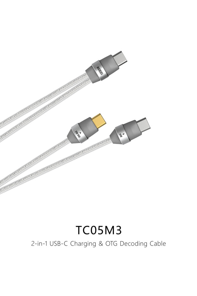 画像: ddHiFi OTG& Power USB-Cケーブル TC05M3 - ミミソラ