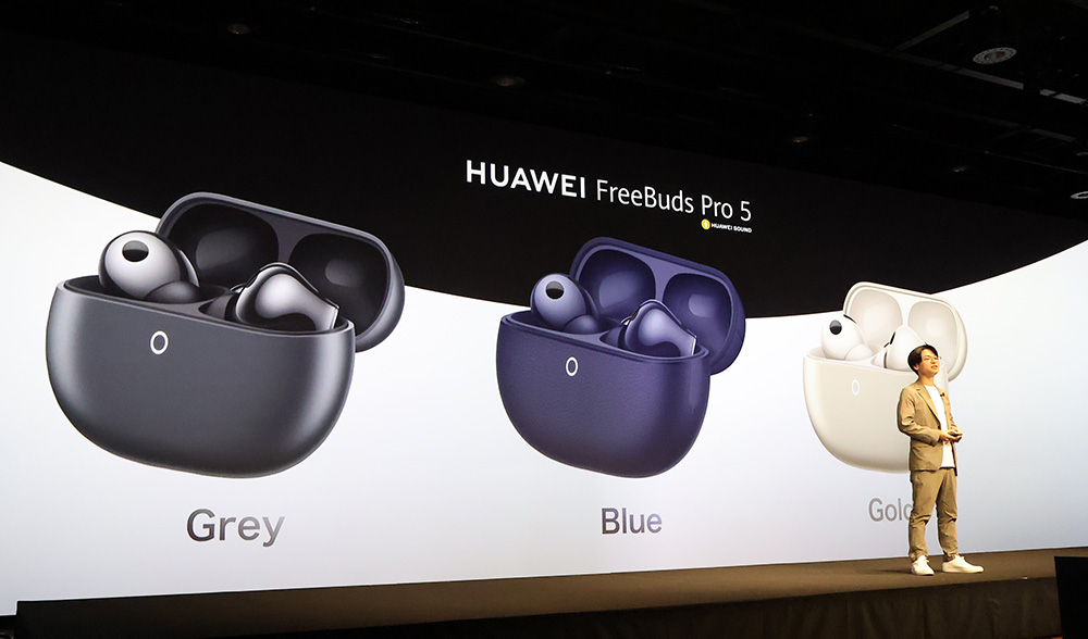 HUAWEI ファーウェイ ファーウェイ、完全ワイヤレスイヤホンの新フラッグシップ「HUAWEI ワイヤレスイヤホン 5 FreeBuds イヤホン