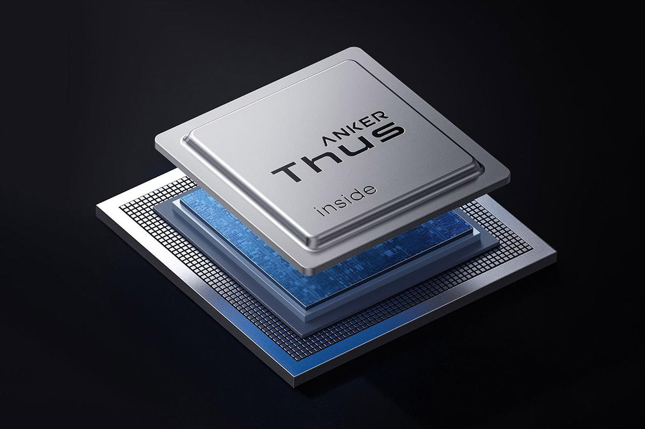 画像: Ankerが独自に開発したというAIチップ「Thus」