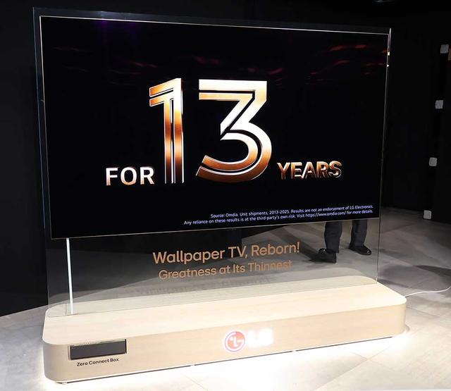画像4: LG、4K有機ELテレビの新製品として、壁と一体化するWALL PAPERタイプの「LG OLED evo AI W6」ほか全3シリーズ10モデルを発表