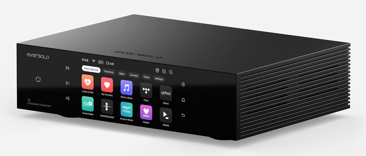 画像: エバーソロから、16TバイトSSDを装備したストリーミングトランスポート「T8」がデビュー。2026年1月31日まで特別価格で販売 - Stereo Sound ONLINE