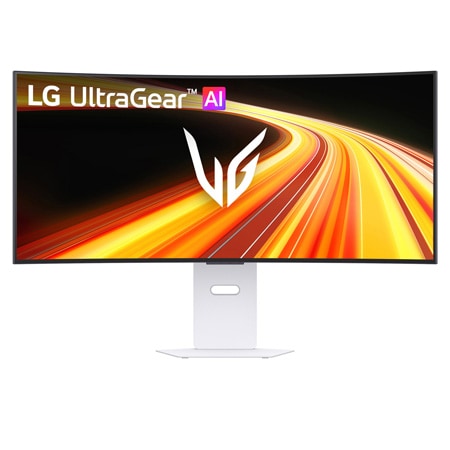 画像: 34インチ UltraGear™ AI 3440×1440@240Hz webOS 有機ELゲーミングモニター - 34GX90SB-W | LG Japan