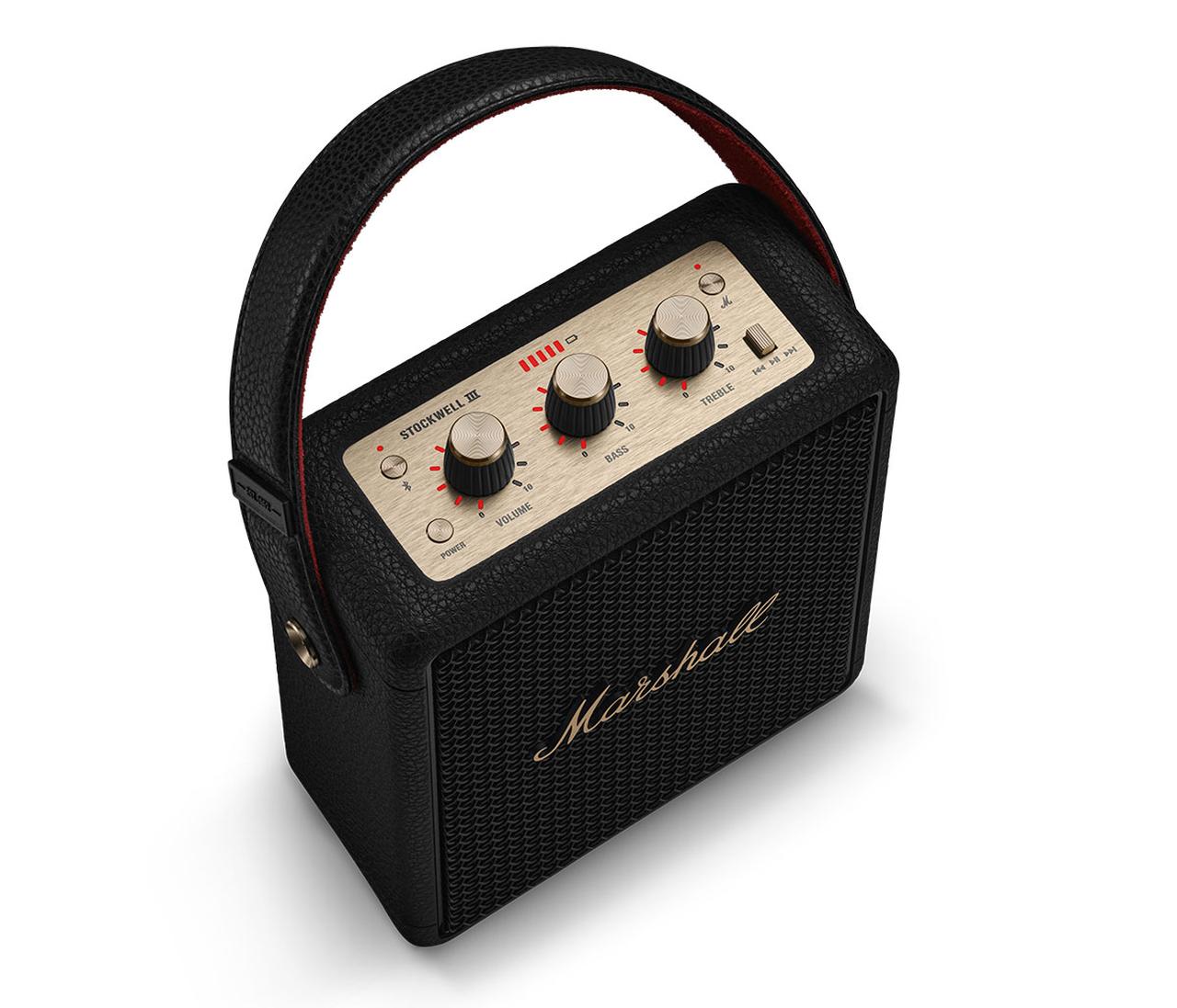 画像2: Marshall、ポータブルスピーカーの次世代モデル「Stockwell III」を発売。どこに置いても、Marshallのシグネーチャーサウンドで空間を満たしてくれる