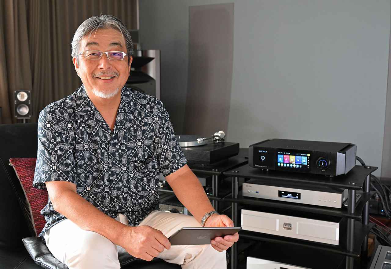 画像: 山本浩司さんが、“その音に感激し” エバーソロ「DMP-A10」を導入。音楽ファイル再生をもっといい音で聴くための、もう一段上の高音質再生法にも取り組んでみた - Stereo Sound ONLINE