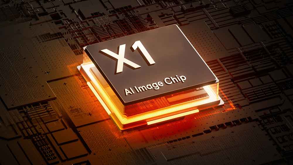 画像: 映像エンジンには、XGIMIオリジナルのAI画質エンジン「X1」を搭載