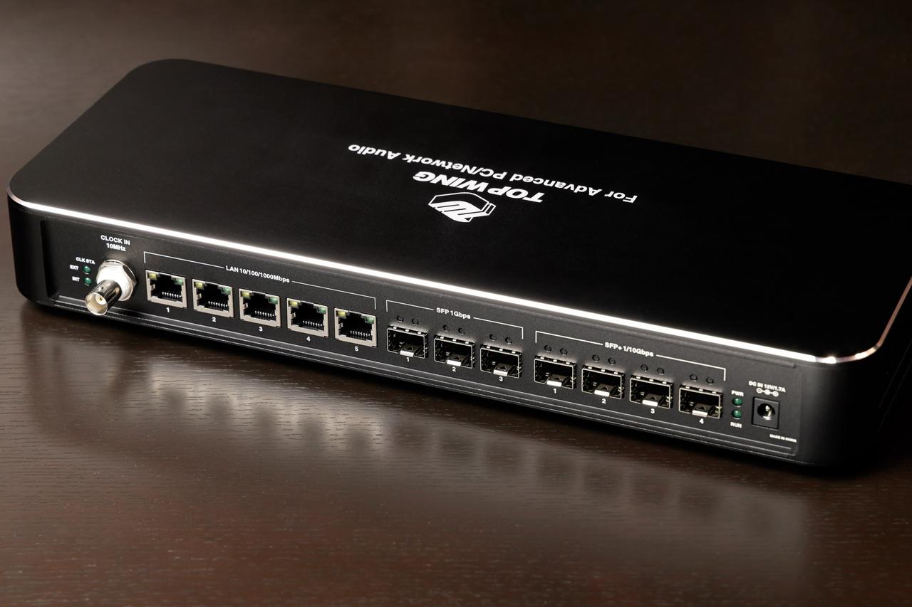 画像3: TOP WING《ネットワーク・インフラ改善計画（その2）》もはやハブは単なるネットワーク機器ではなく立派なオーディオコンポーネントになった。だからこそ設置や給電方法にこだわるべきなのだと実感した