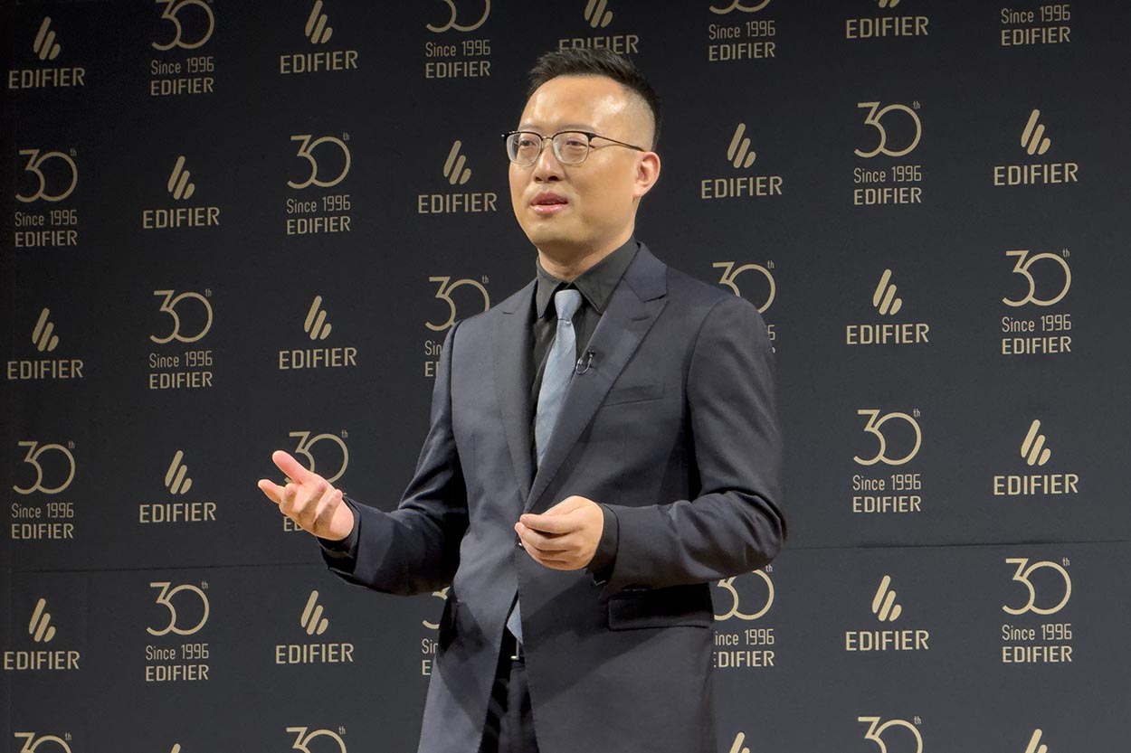 画像: 最高技術責任者(CTO)/研究開発センター担当副社長のStanley Wen氏