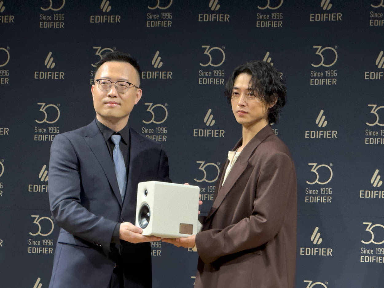 画像: Edifier、ブランド創設30周年を迎える今年も、昨年に続き「山崎賢人」がアンバサターを務める!Edifier Japan新CM発表会を開催