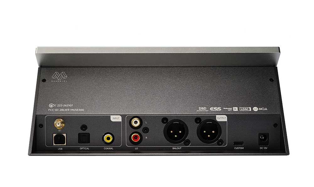 画像2: Muse HiFiから、デスクトップオーディオ機「MUSE 300」が発表。専用OSを搭載したDAC/アンプ