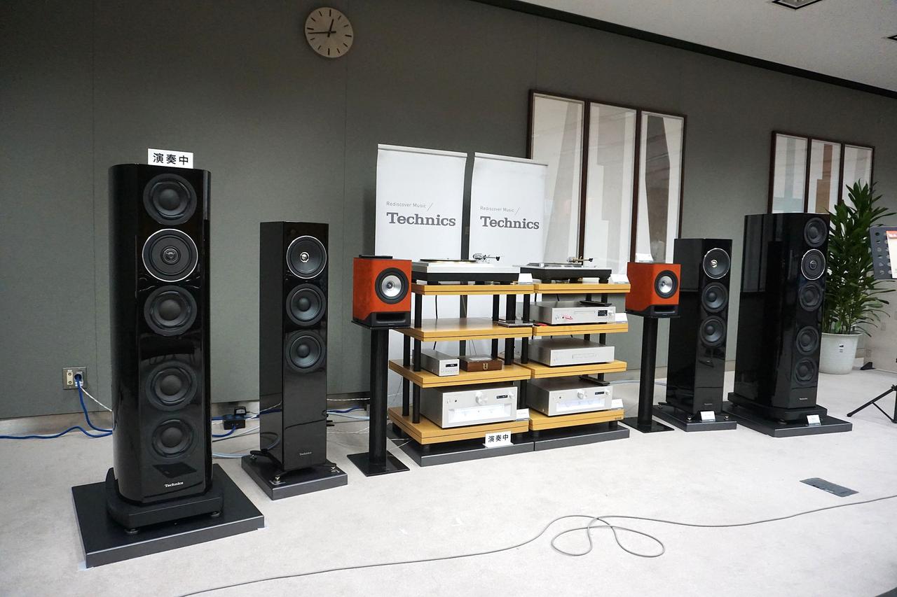 画像: テクニクスの試聴オーディオシステム ※カートリッジはフェーズメーション「PP-2000」(機材協力:協同電子エンジニアリング)