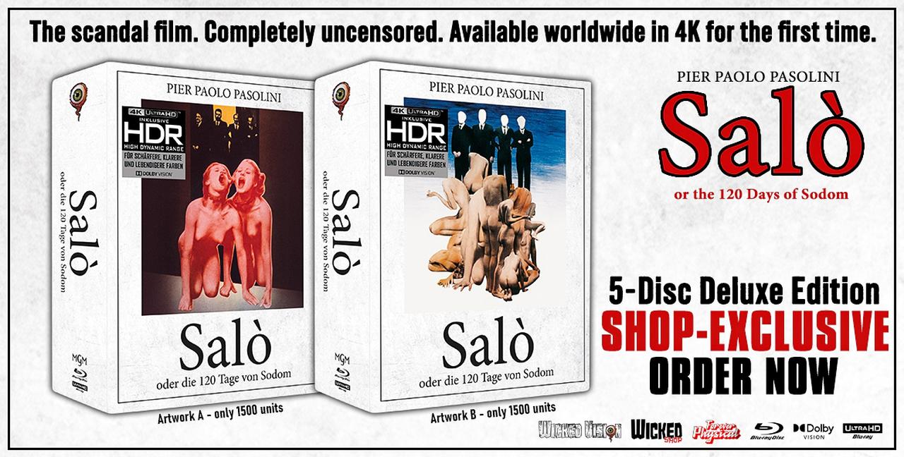 画像1: SALÒ, OR THE 120 DAYS OF SODOM - 4K UHD BLU-RAY with DOLBY VISION 4K DIGITAL RESTORATION
