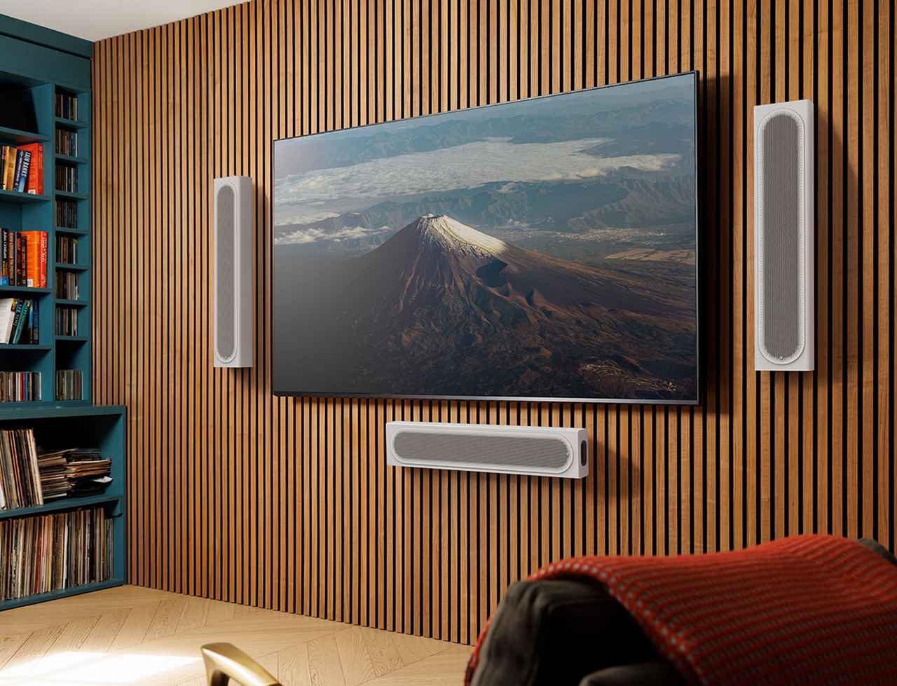 画像: 「Radius OnWall 4G」はテレビ周りに壁掛け設置できる