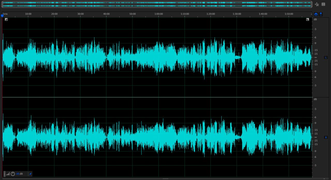 画像: ー 2018 Criterion BD Stereo waveform ー