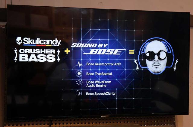 画像2: スカルキャンディ、BOSEと協業して重低音ヘッドホンの最上位モデル「Crusher 1080 ANC SOUND BY BOSE」を発表。上質なサウンドで空間オーディオが楽しめる逸品